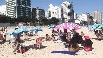 ???????? Ipanema Brazil Summer 2023 Hangout with Bikini Girls Beach Walking ????????