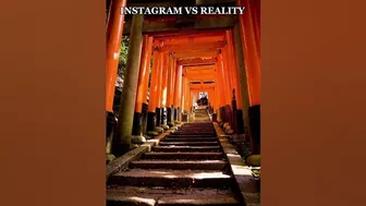 Japan instagram vs reality #travel #shorts #japan #osaka