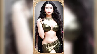 Indian models belly dancer AI generated | Indian women #saree #lookbook #bikini #beautiful #ai룩북