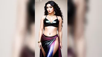 Indian models belly dancer AI generated | Indian women #saree #lookbook #bikini #beautiful #ai룩북