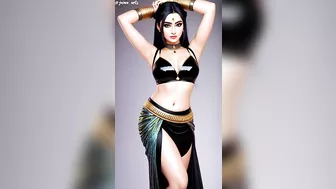 Indian models belly dancer AI generated | Indian women #saree #lookbook #bikini #beautiful #ai룩북