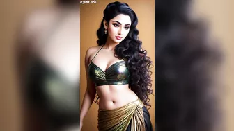 Indian models belly dancer AI generated | Indian women #saree #lookbook #bikini #beautiful #ai룩북