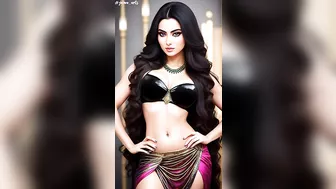 Indian models belly dancer AI generated | Indian women #saree #lookbook #bikini #beautiful #ai룩북