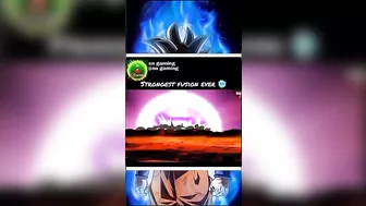 Strongest fusion ever ???? #anime #shorts #viral #dbs #dbz #trending