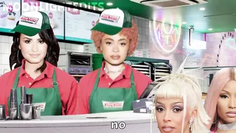 Celebrities at Krispy Kreme