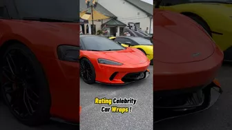 Rating Celebrity Car Wraps !