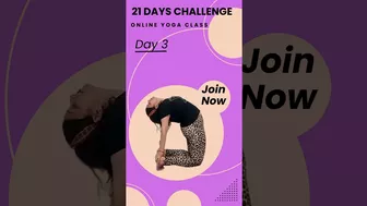 Day 3 of 21 Days Yoga Challenge | International Day Of Yoga 2023 Yoga Mahotsav #shorts #yogaday2023