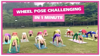 Wheel Pose Challenging - Sia Unstoppable Yoga Flow With Myct Yoga