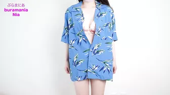 sky blue aloha shirt❤️try on haul