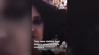 Watch | Ukrainian Sisters Twerk On Soldier Father's Grave; Held