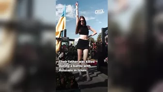 Watch | Ukrainian Sisters Twerk On Soldier Father's Grave; Held