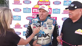 Mission #2Fast2Tasty Challenge Funny Car Winner Indy: John Force