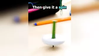 DIY Spinning Top Challenge