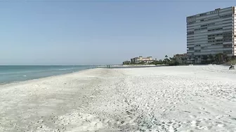 Beach renourishment after Hurricane Idalia