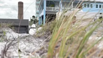 Beach renourishment after Hurricane Idalia