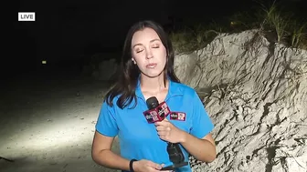 Beach renourishment after Hurricane Idalia