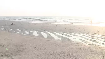 Beach renourishment after Hurricane Idalia