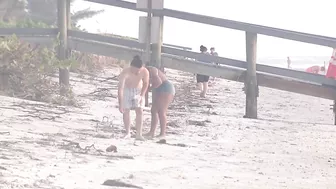 Beach renourishment after Hurricane Idalia