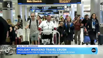 TSA expects record numbers of passengers traveling to beaches | GMA