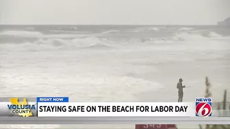 Volusia Beach Safety staffs up for busy Labor Day weekend