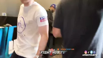 Liam Smith team ALMOST THROW DOWN after Chris Eubank Jr TKO lost at Post fight presser!