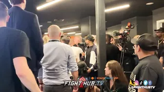 Liam Smith team ALMOST THROW DOWN after Chris Eubank Jr TKO lost at Post fight presser!