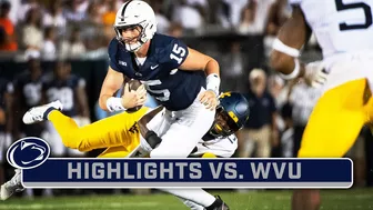 West Virginia at Penn State | Highlights | Big Ten Football | Sep. 2, 2023