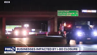 Partial closure of I-80 impacts holiday travel