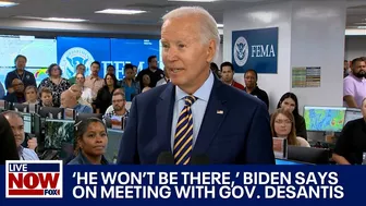 Biden, DeSantis will not meet during president's Florida trip | LiveNOW from FOX