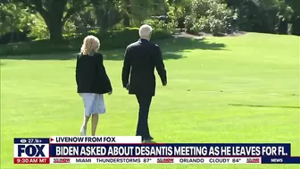 Biden, DeSantis will not meet during president's Florida trip | LiveNOW from FOX