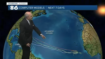 How computer models handle tropical wave off west coast of Africa