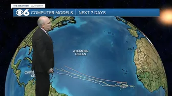 How computer models handle tropical wave off west coast of Africa