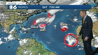 Tracking the Tropics: Models strengthen tropical wave off west coast of Africa