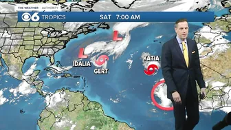 Tracking the Tropics: Models strengthen tropical wave off west coast of Africa