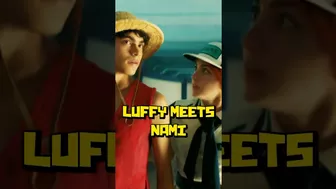 How Luffy Meets Nami in the Anime VS One Piece Live Action (Netflix) | Anime Differences Comparison