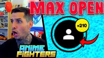 ????AUTO MAX OPEN EN ANIME FIGHTERS ROBLOX