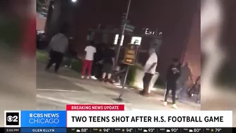 Video shows moments after shooting following high school football game in Woodlawn