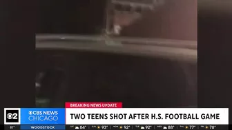 Video shows moments after shooting following high school football game in Woodlawn