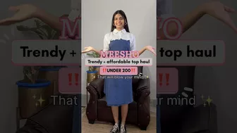 Meesho Tops Haul under 200/- #shorts #viral #meesho #youtubeshorts #meeshohaul #meeshotops #foryou