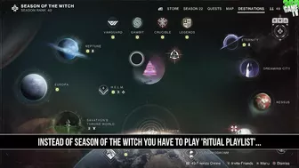 Ritual Violence Seasonal Challenge QUICK FIX - Destiny 2 - Season of the Witch