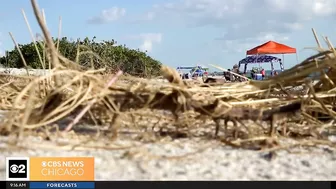 Hurricane Idalia leaves behind beach erosion in Florida