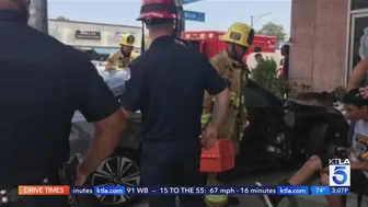 Store owner terrified over continual crashes into Long Beach shop