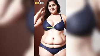 Celebrating Body Positivity in Vadodara: A Plus-Size Beauty in Bikini Undergarments (Part 01)