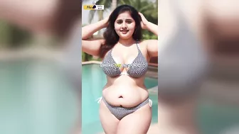 Celebrating Body Positivity in Vadodara: A Plus-Size Beauty in Bikini Undergarments (Part 01)