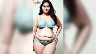 Celebrating Body Positivity in Vadodara: A Plus-Size Beauty in Bikini Undergarments (Part 01)