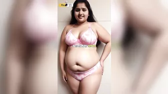 Celebrating Body Positivity in Vadodara: A Plus-Size Beauty in Bikini Undergarments (Part 01)