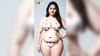 Celebrating Body Positivity in Vadodara: A Plus-Size Beauty in Bikini Undergarments (Part 01)