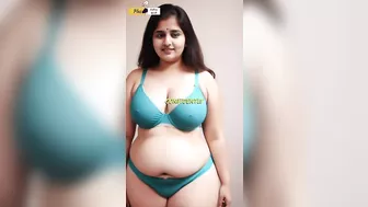 Celebrating Body Positivity in Vadodara: A Plus-Size Beauty in Bikini Undergarments (Part 01)