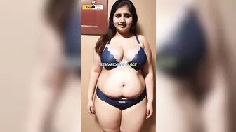 Celebrating Body Positivity in Vadodara: A Plus-Size Beauty in Bikini Undergarments (Part 01)