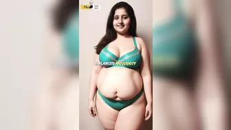 Celebrating Body Positivity in Vadodara: A Plus-Size Beauty in Bikini Undergarments (Part 01)